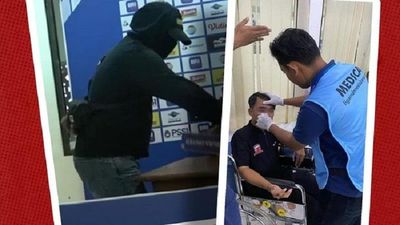 Kronologi Staf Media Officer Madura United DiKeroyok di Ruang Prescon Stadion Maguwoharjo