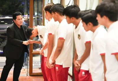 Erick Thohir Beri Motivasi ke Pemain Timnas U-17: Jangan Takut, Berjuang Terus Siapapun Lawannya!