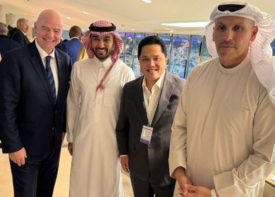 Erick Thohir Bertemu Para Tokoh Besar Dunia Sepak Bola di Final FIFA Club World Cup 2023