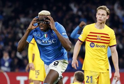 Barcelona dan Napoli Imbang 1-1 di Leg Pertama Babak 16 Besar Liga Champions
