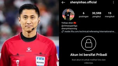 Sempat Dikunci, Instagram Wasit Shen Yinhao Kini Diserang Netizen Indonesia