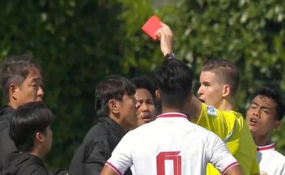 Shin Tae-Yong Kena Kartu Merah, Akankah Absen Kualifikasi Piala Dunia 2026?