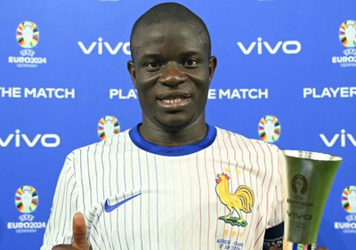 N Golo Kante Jadi MVP Pada Laga Prancis VS Australia di Euro 2024