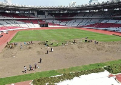 Gas Revitalisasi Lapangan SUGBK, Timnas Indonesia Bakal Untung!