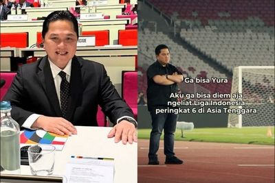 Erick Thohir Gunakan Tren Gak Bisa Yura untuk Dorong Peningkatan Liga 1 di Asia Tenggara