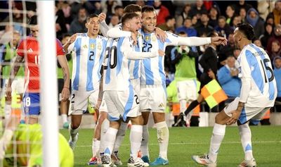 No Lionel Messi No Problem, Argentina Bantai Chile di Kualifikasi Piala Dunia 2026