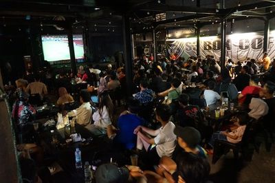 Antusiasme Warga Parepare Nobar Timnas Indonesia vs Australia, Hingga Tutup Jalan!