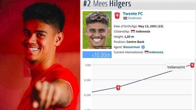 Market Value Mees Hilgers Meroket Jadi Rp173,82 Miliar Usai Debut di Timnas Indonesia