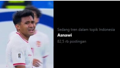 Asnawi Mangkualam Trending Topic di X Usai Timnas Indonesia Kalah Dari China 1-2 di Kualifikasi Piala Dunia 2026