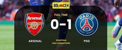 Hasil Liga Champions: Arsenal VS PSG Berakhir 0-1, Dembele Jadi Penentu Kemenangan-Rahmat Perkasa Putra
