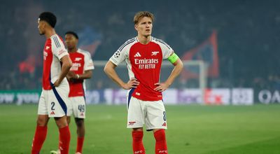 Martin Odegaard Dikritik karena Kurang Berani Ambil Risiko Saat Arsenal Takluk dari PSG