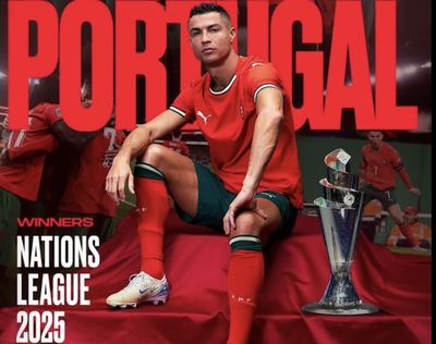 Momen Unik Ronaldo Saat Portugal Juara Liga Negara 2025: Gak Berani Lihat Penalti Penentu!
