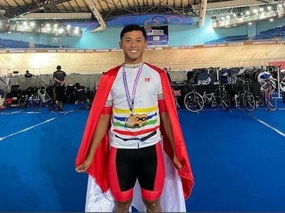 Pembalap Sepeda Terry Yudha Raih Medali Emas di Asia Track Championship 2024 di India