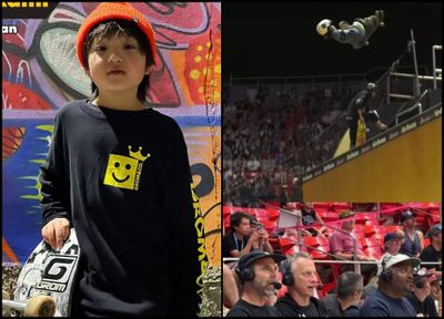 Tampil di Depan Tony Hawk, Gadis 9 Tahun Asal Jepang Ini Pecahkan Rekor Trik Putaran 900 Derajat 3 Kali