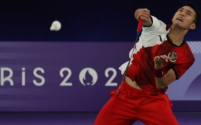 Jonatan Christie Terhenti di Olimpiade Paris 2024 usai Kalah dari Wakil India