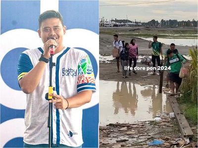 Bobby Nasution Buka Suara soal Jalanan Berlumpur di Venue GOR Voli PON 2024: Bukan Ranah Kami