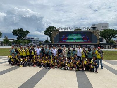 Pulang ke Jember, Pebulutangkis Ganda Putri Andalan Indonesia Berikan Edukasi ke Atlet Muda
