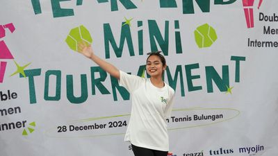 Regina Poetiray Geisha Gelar Mini Turnamen Tenis Tekila Year End 2024 Rayakan Ultah ke-26