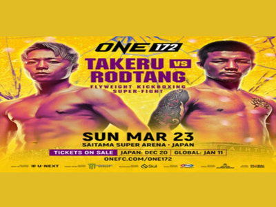 Rodtang vs Takeru: Duel Panas di One 172, Siapa yang Lebih Perkasa?