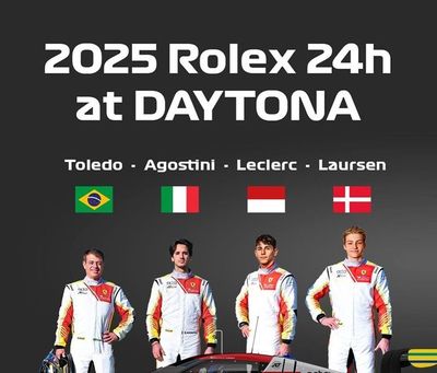 AF Corse Umumkan Skuad Mereka Jelang Daytona 24 Hours 2025, Ada Adik Kandung Charles Leclerc!