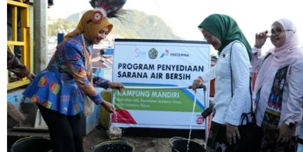 SERUNI KMP–ESDM–Pertamina Hadirkan Air Bersih hingga Perbatasan Papua