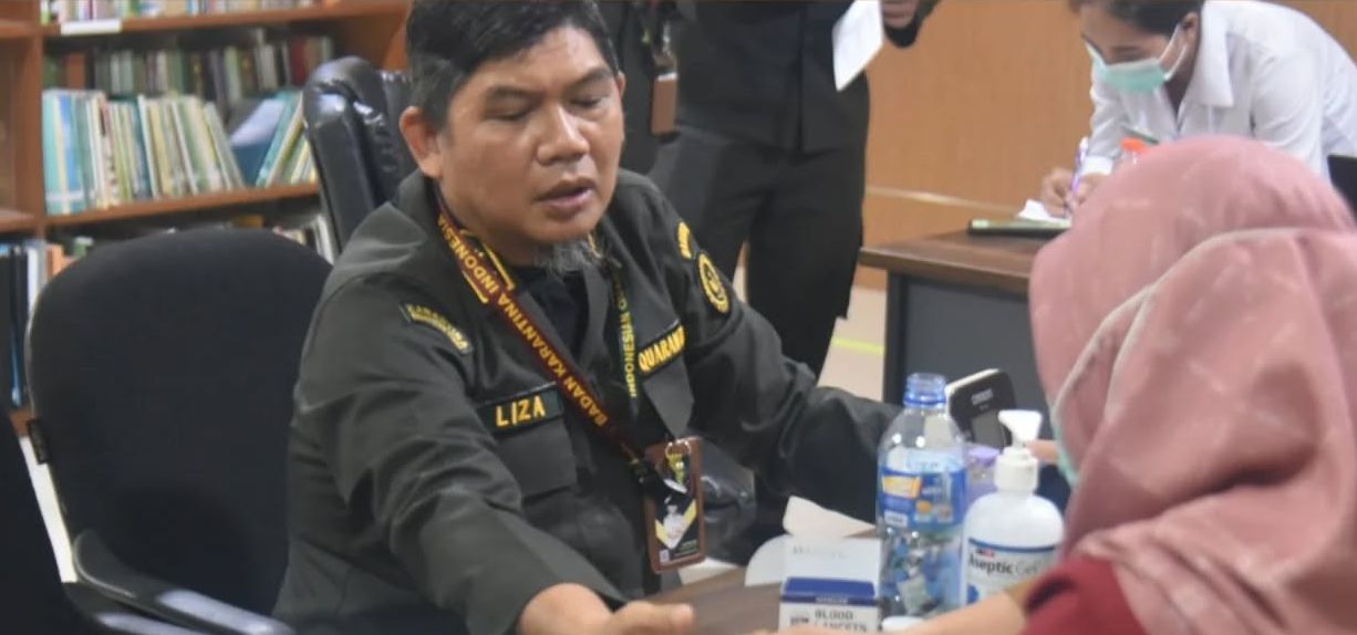 Bangun Budaya Hidup Sehat, Karantina Kaltara Integrasikan Cek Kesehatan PTM