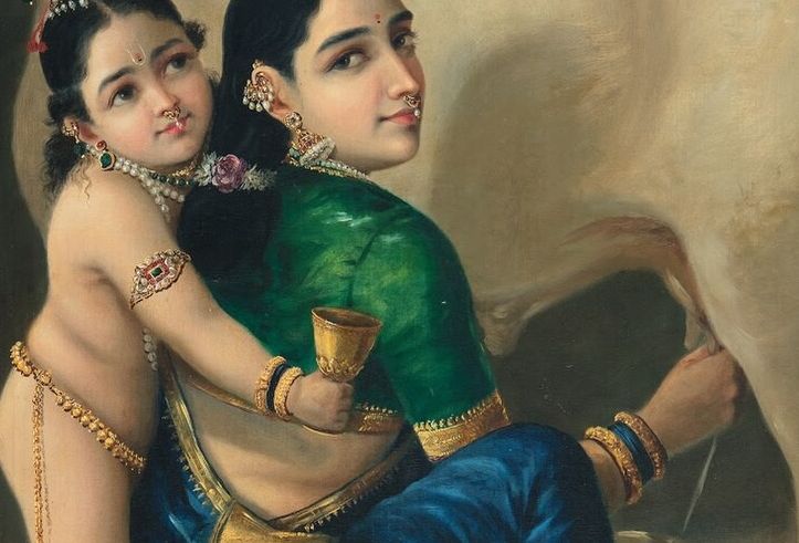 Lukisan Yashoda dan Krishna Karya Raja Ravi Varma Laku Rp292 Miliar, Rekor Tertinggi Seni India
