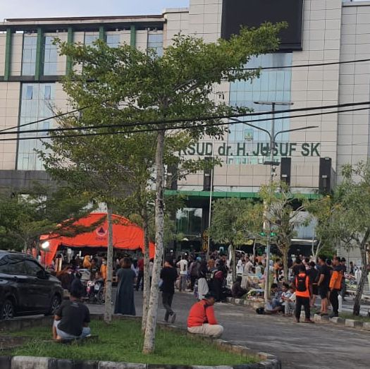 Gempa Kembali Guncang Tarakan, Pasien Rumah Sakit Kembali Dievakuasi