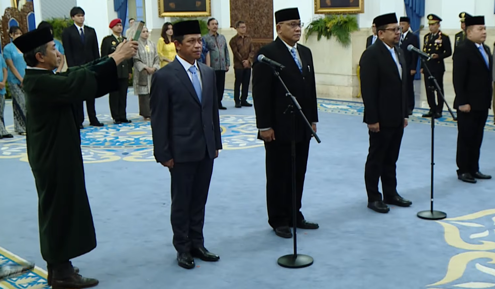 Reshuffle Kabinet: Presiden Prabowo Lantik 6 Pejabat Baru, Ini Daftarnya!