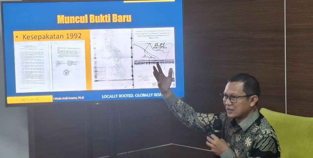Saran Pakar Geodasi UGM Soal Polemik Perebutan 4 Pulau Perbatasan Aceh dan Sumut
