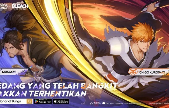 Kolaborasi Epik! Honor of Kings x BLEACH: Thousand-Year Blood War Resmi Dimulai!