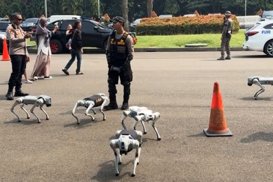 Robot Humanoid & K9 Tampil di Hari Bhayangkara, Buat Apa Sebenarnya?
