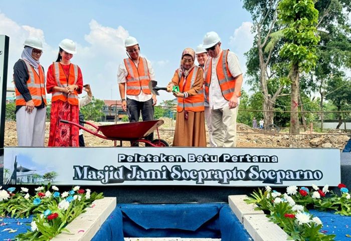 Groundbreaking, Masjid Jami Soeprapto Soeparno Jadi Simbol Spiritualitas dan Inklusivitas
