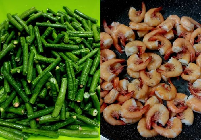 Lagi Males Masak Ribet? Cobain Resep Tumis Udang Kacang Panjang Buat Makan Siang Besok