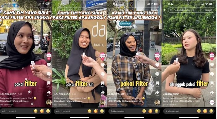 Viral di TikTok, Tren Skin Goals VS Skin Reality Ajak Perempuan Tampil Percaya Diri Tanpa Filter