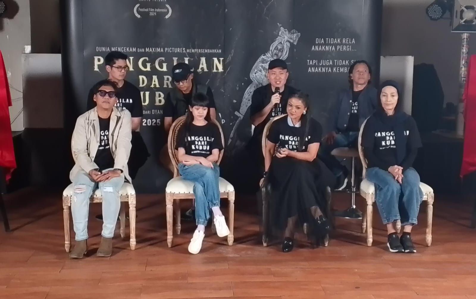 Nirina Zubir Gemetar dan Menangis Saat Jalani Adegan Emosional di Film Horor Terbaru