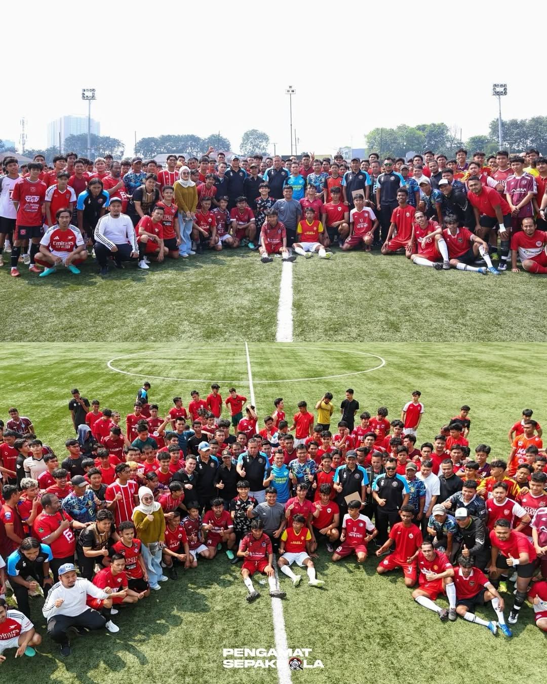 Ribuan Peserta Padati Seleksi Terbuka FC Bekasi City, Walikota dan Putra Siregar Turut Hadir