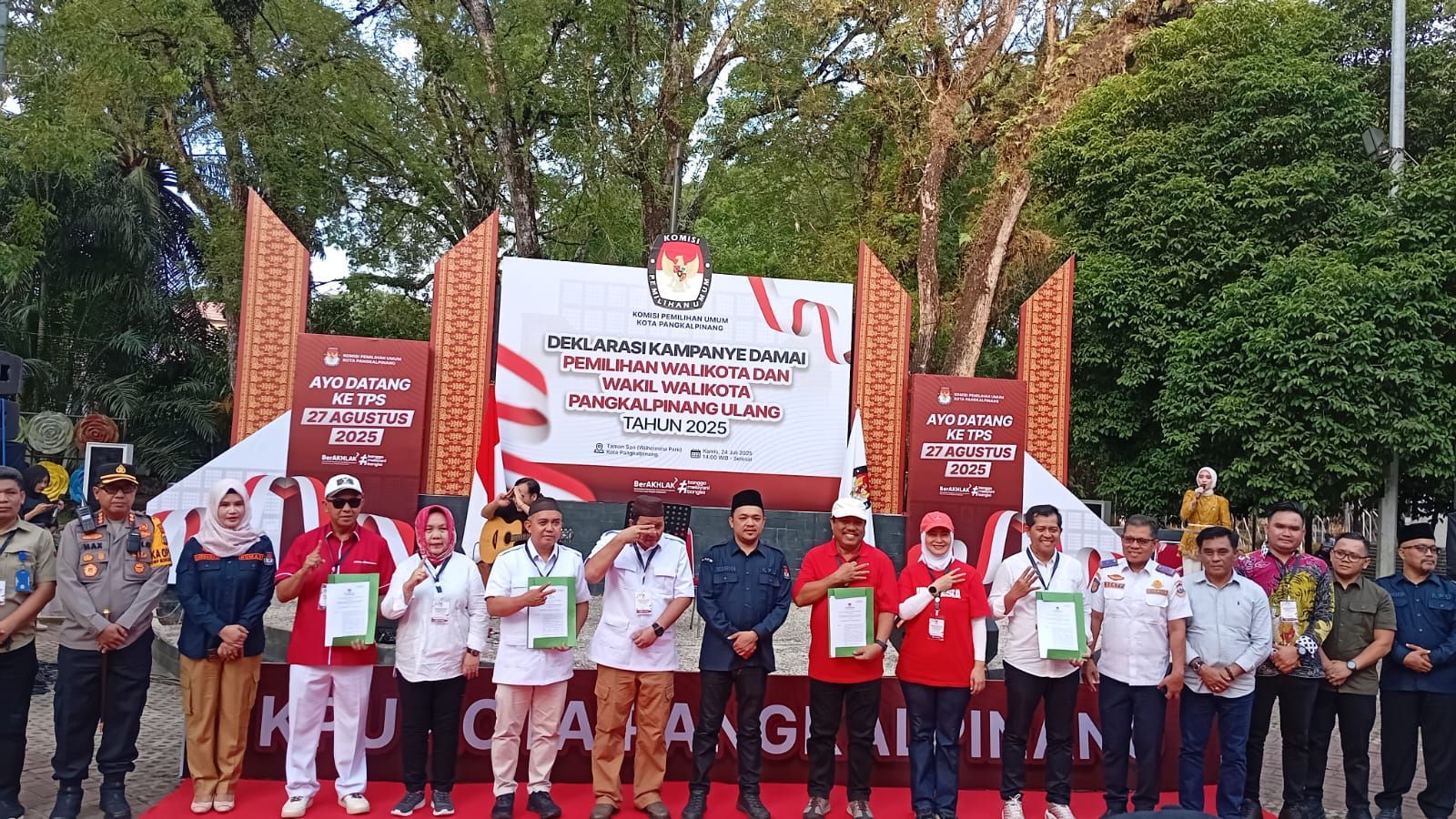 KPU Pangkalpinang Optimis Partisipasi Pemilih Capai 80 Persen