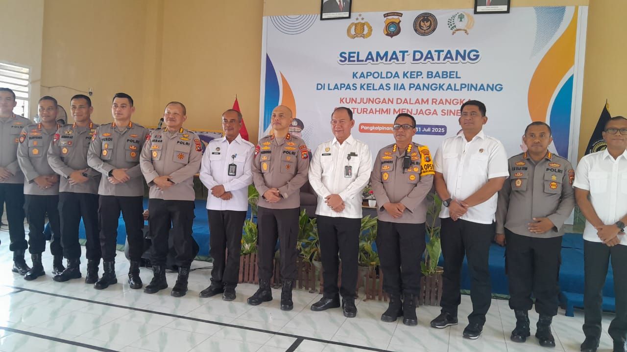 Kapolda Babel Motivasi Warga Binaan di Lapas Kelas II Pangkalpinang