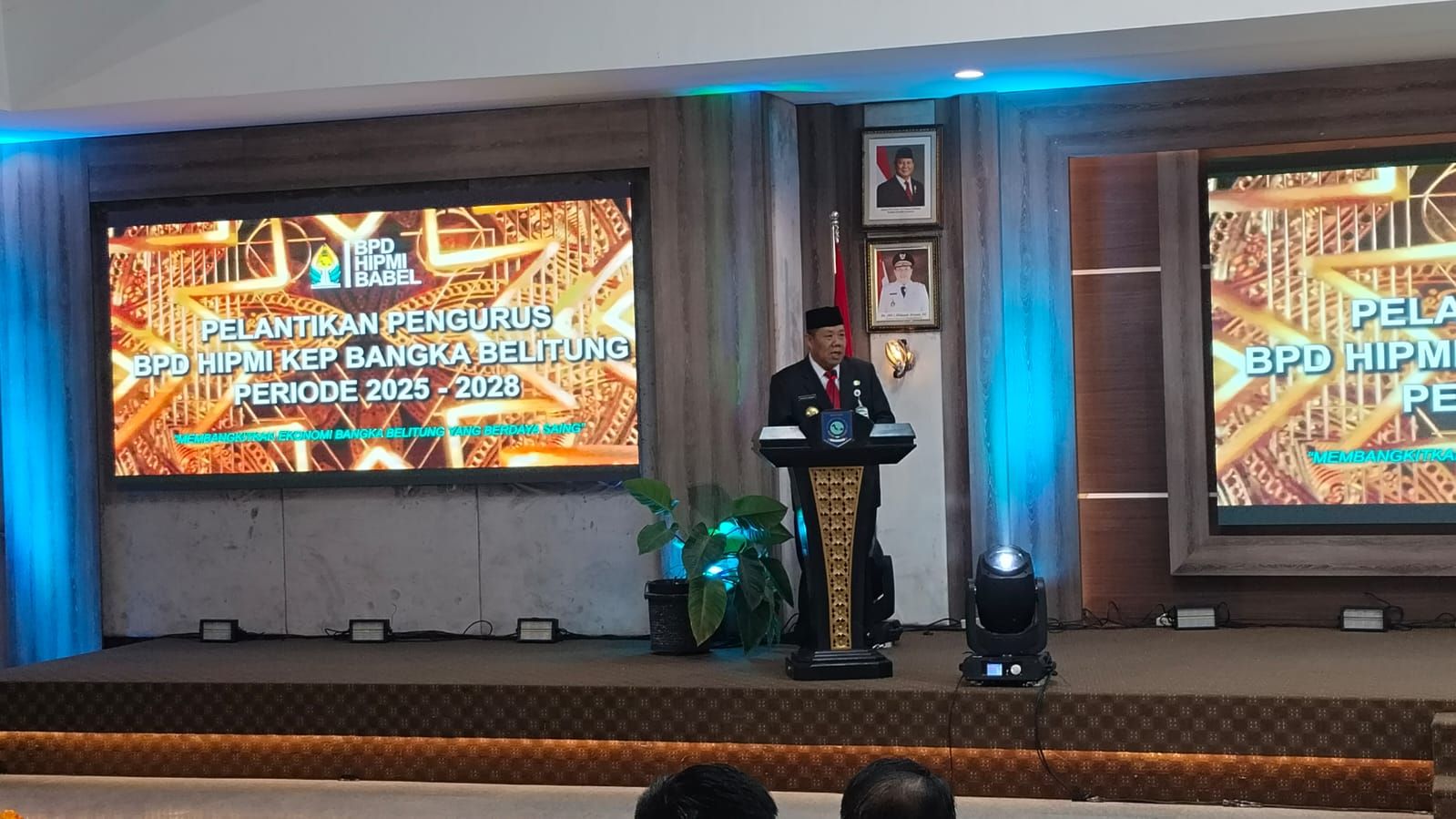Hadiri Pelantikan, Hidayat Arsani tegaskan Jangan Bawa HIPMI ke Dunia Politik