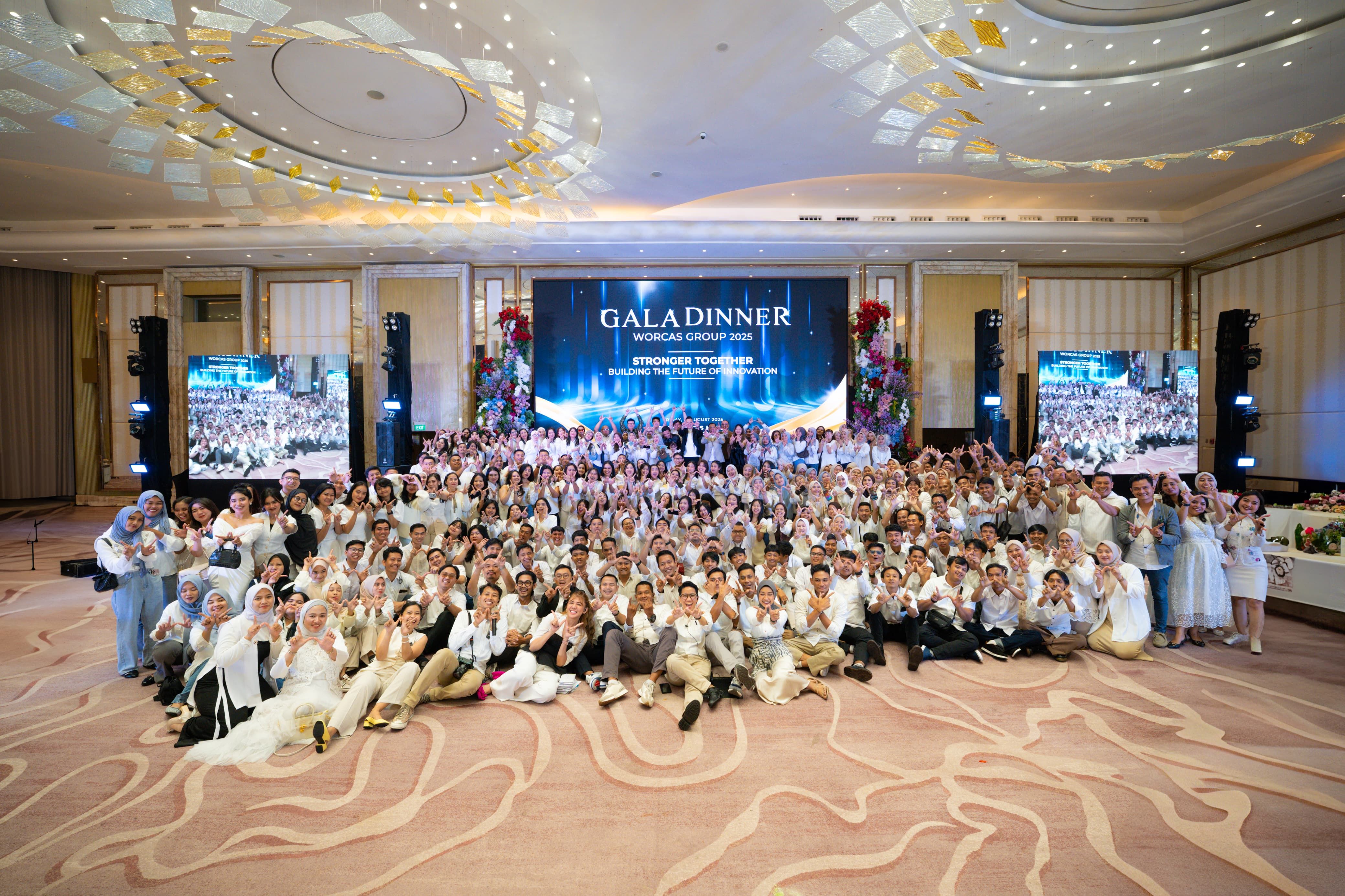 Cara Worcas Group Apresiasi Karyawan dan Mitra Bisnis: Gelar Gala Dinner dengan Penuh Hadiah