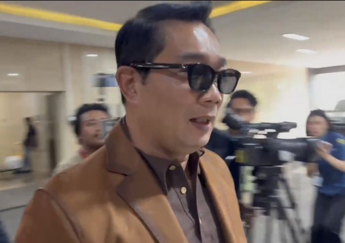Ridwan Kamil Datang Sendirian Jalani Tes DNA di Kasus Lisa Mariana Tanpa Didampingi Istri