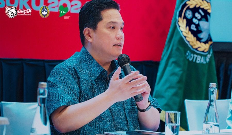 Dilantik Jadi Menpora, Ini Kata Erick Thohir Soal Rangkap Jabatan Sebagai Ketua PSSI