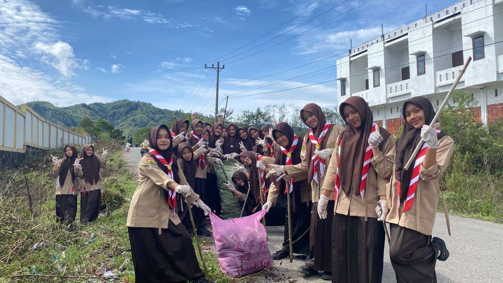 Bulan Bakti Pramuka Aceh Tengah: Ratusan Anggota Turun ke Lapangan untuk Aksi Sosial
