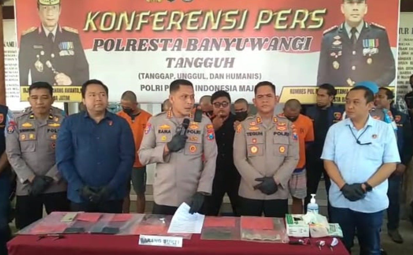 Polisi Tangkap 6 Pelaku Sindikat Curanmor Banyuwangi, Modusnya Manfaatkan Kelengahan Pemilik