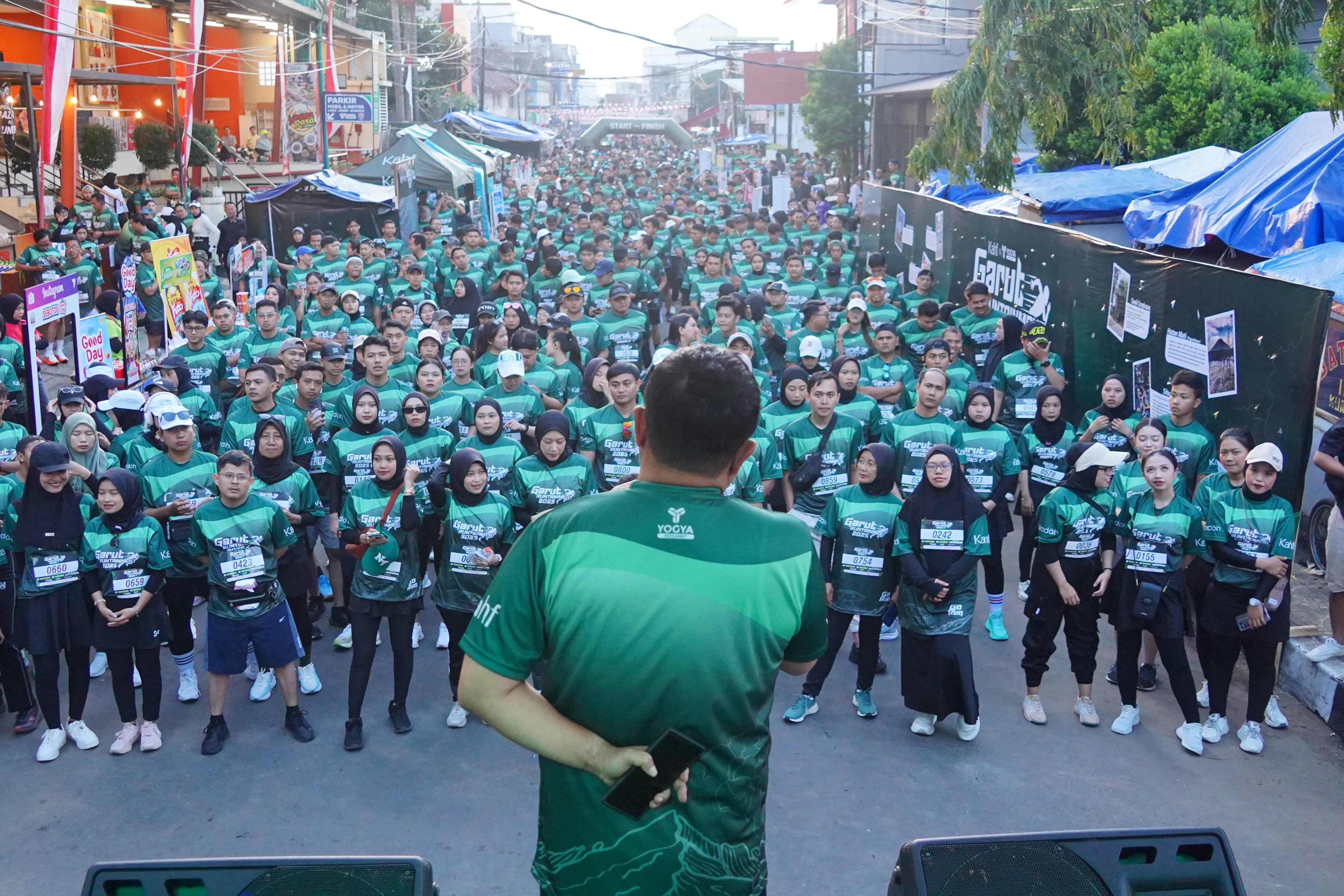 Bupati Garut Buka Garut Runtainment 2025, Dorong Olahraga dan Ekonomi Daerah