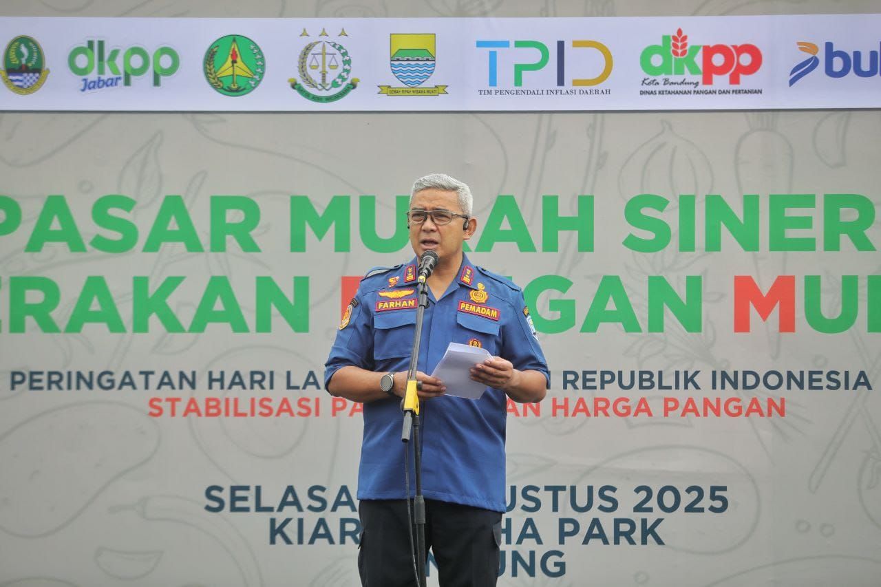 Gerakan Pangan Murah Hadir di Bandung, Dorong Stabilitas Harga dan Ketahanan Pangan