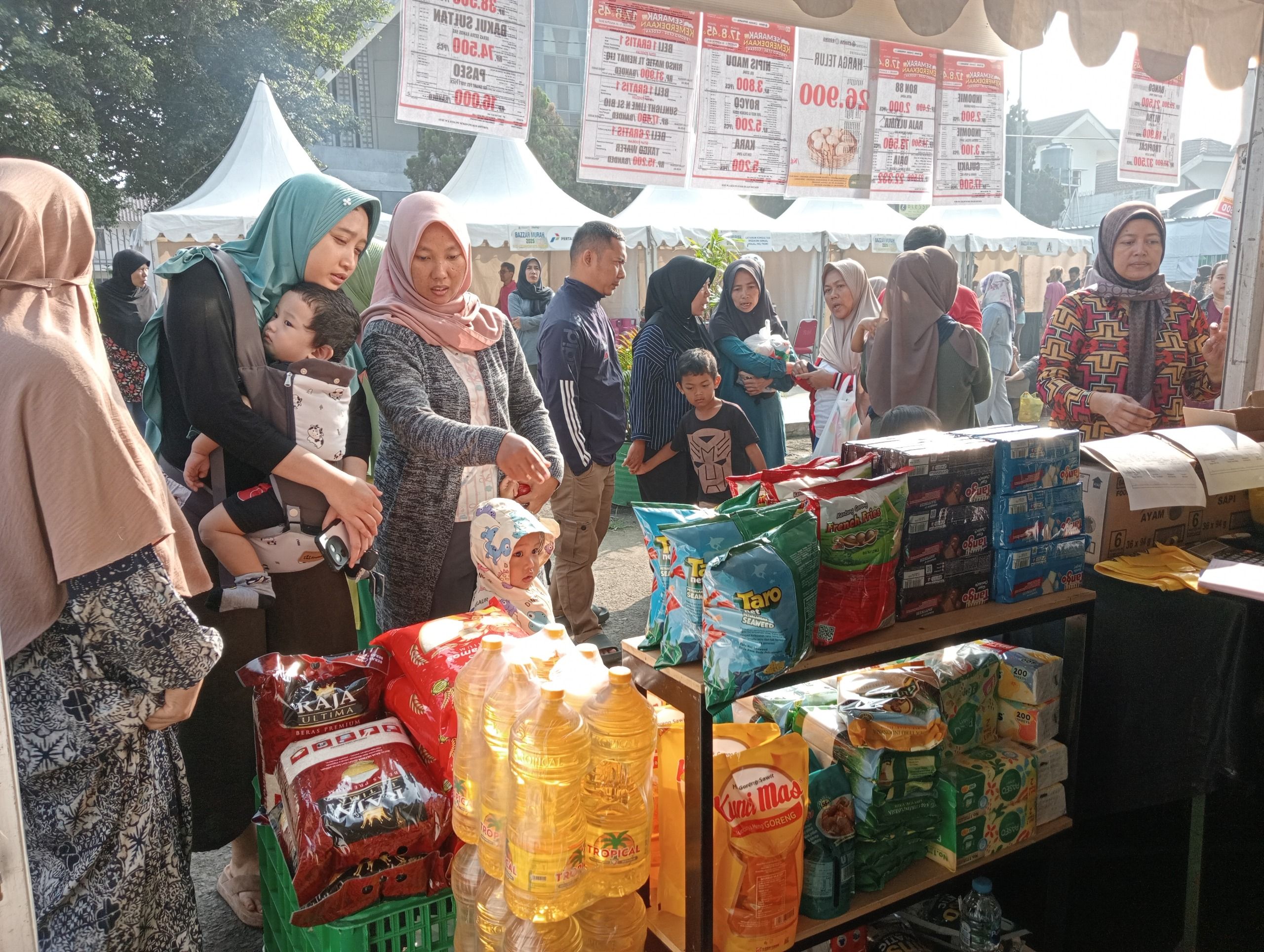 Pemkot Bandung Gelar Bazar Murah Jelang Hari Kemerdekaan