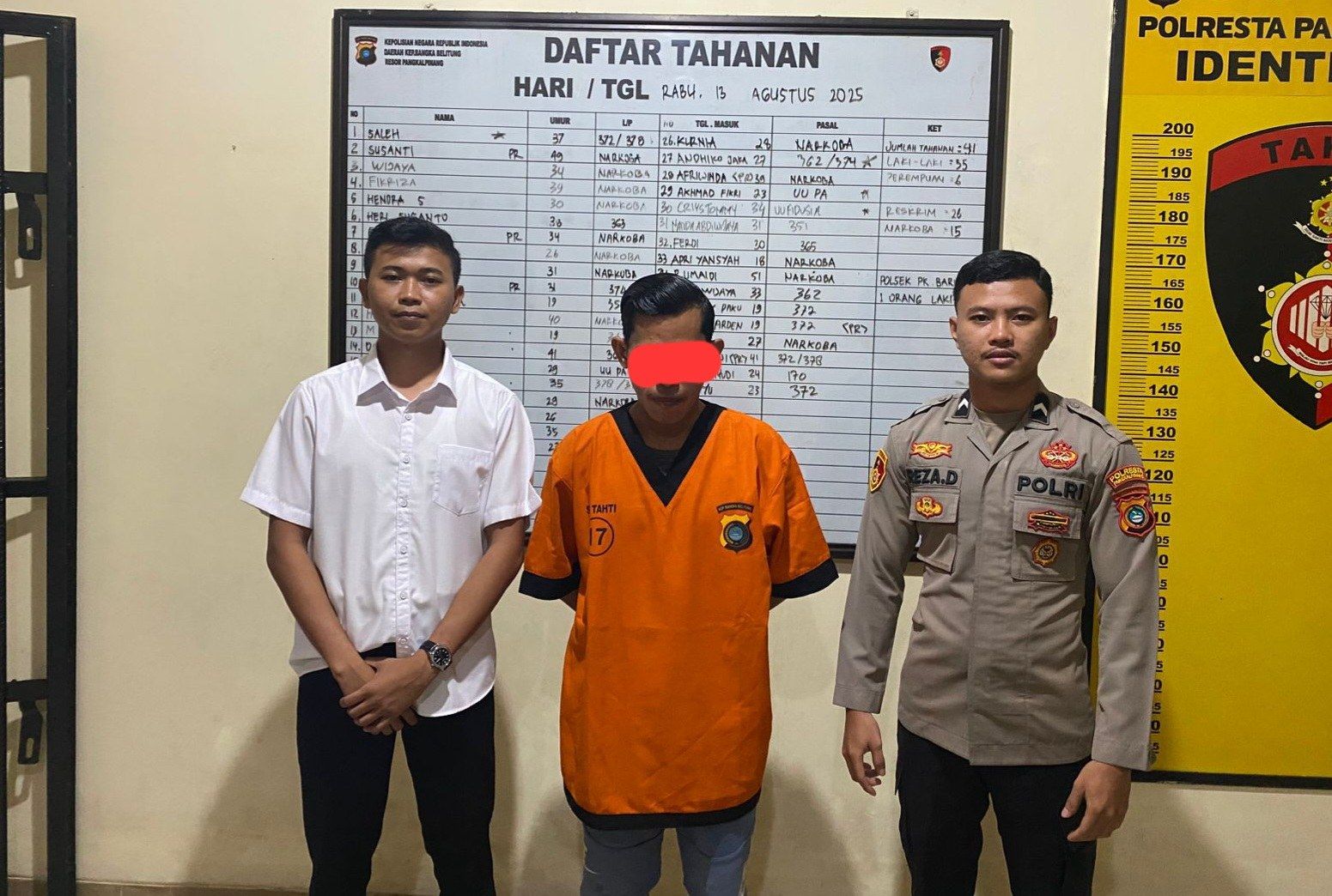 Oknum Guru Olahraga di Pangkalpinang Diamankan, Terbongkar Lakukan Asusila Terhadap Muridnya