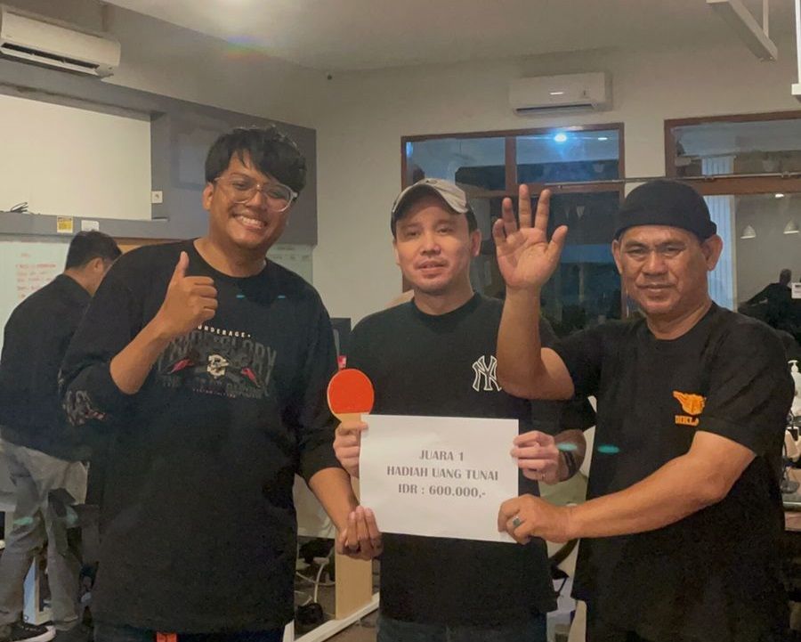 Rayakan HUT Ke-80 Indonesia, Indozone Gelar Lomba Tenis Meja: Merdeka Tanpa Drama!